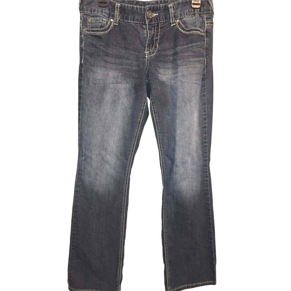 Maurices Straight Leg Jeans Women's Size 5/6 Regular Dark Wash Mid Rise